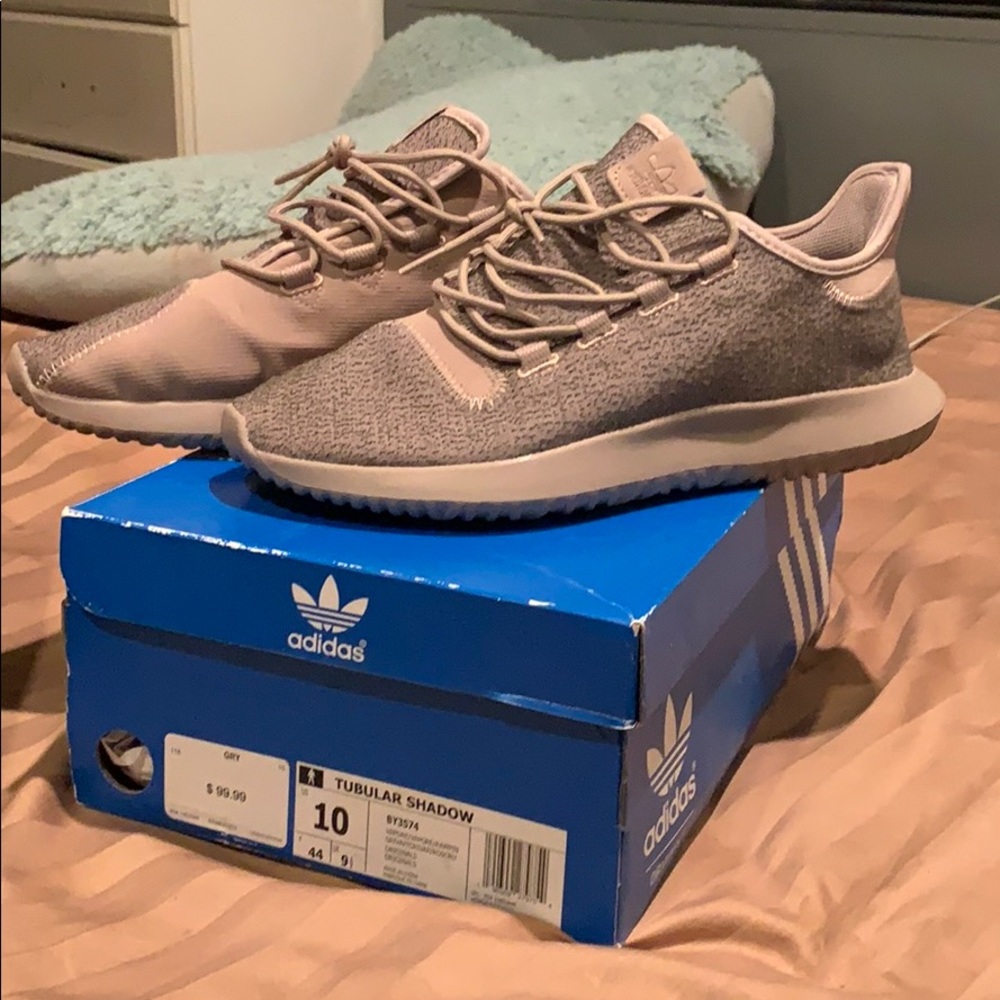 Adidas tubular running shoes